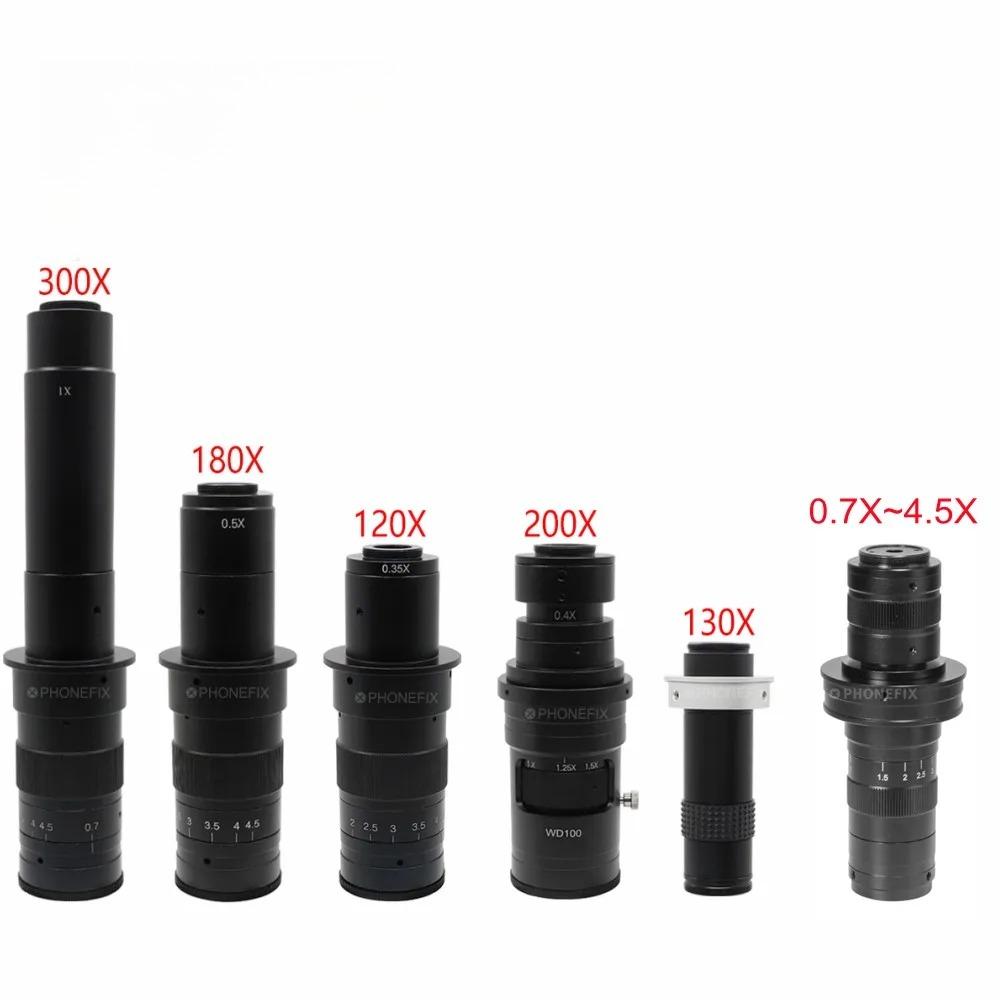 Barlow Lens 0.3X 0.5X 0.75X 2X 42mm Install Thread Professional Monocular Microscope Auxiliary Objective For 10A 120x 180x 300x