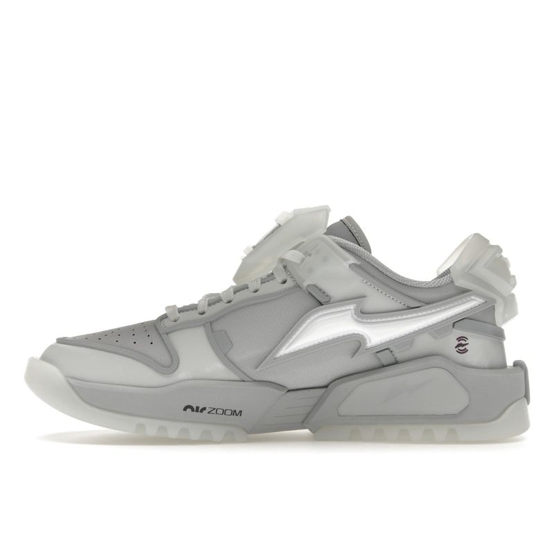 Nike RTFKT X Dunk Genesis Ghost Unisex Sneakers Grey Wolf-Grey White HQ3034-001