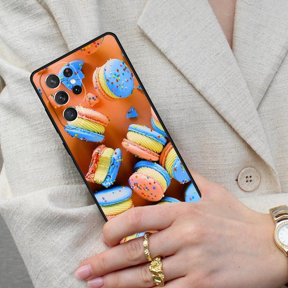 Cake Fancy Desert Cell Phone Case for Samsung Galaxy S26 Ultra S25 S24 S23 S22 S21 S20 Note10 Cover