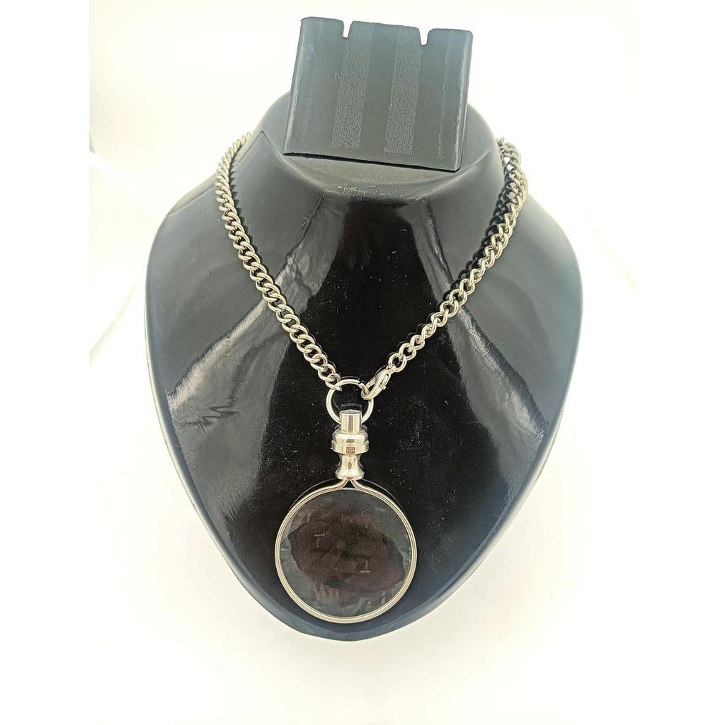 Stylish Pendant | Magnifying Glass | Magnifier Necklace Pendant | Optical Magnifier with Chain