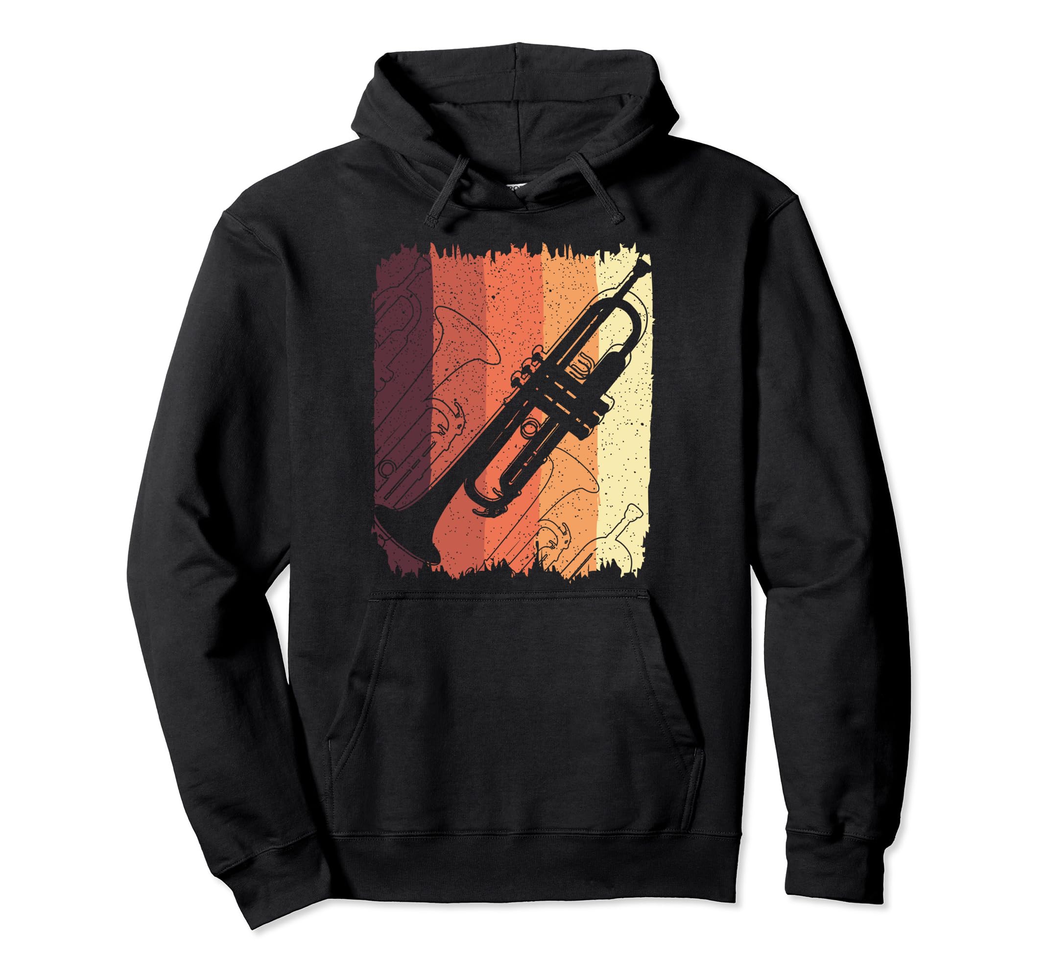 

Trumpeter Vintage Retro Musician Trumpet Player Hoodie