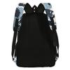 Print Backpack for Men and Women Large Capacity School Travel Bag with Multiple Pockets