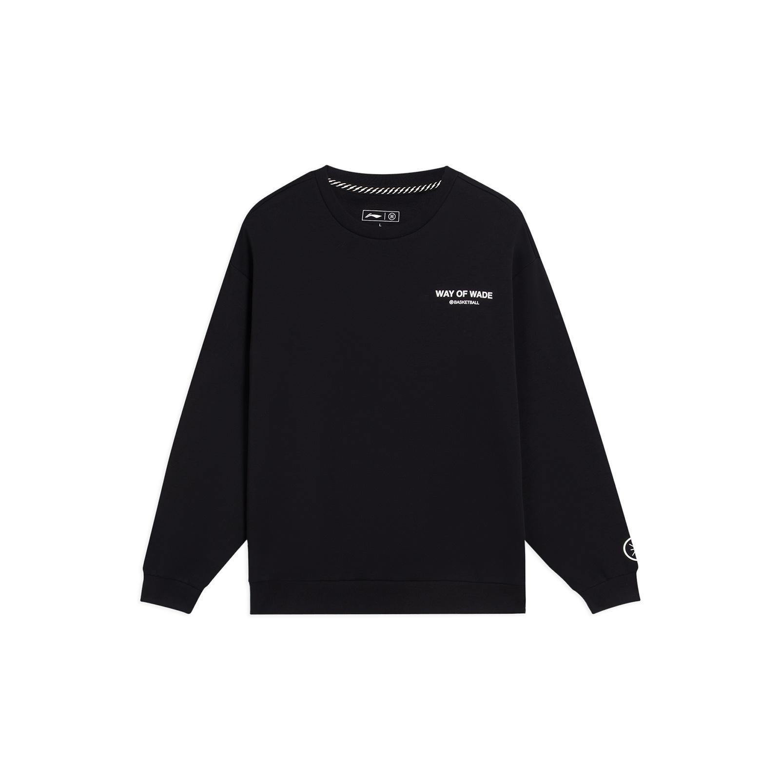 Li-Ning Way Of Wade Basketball Graphic Sweatshirt  Black  Men s AWDS813-4 S