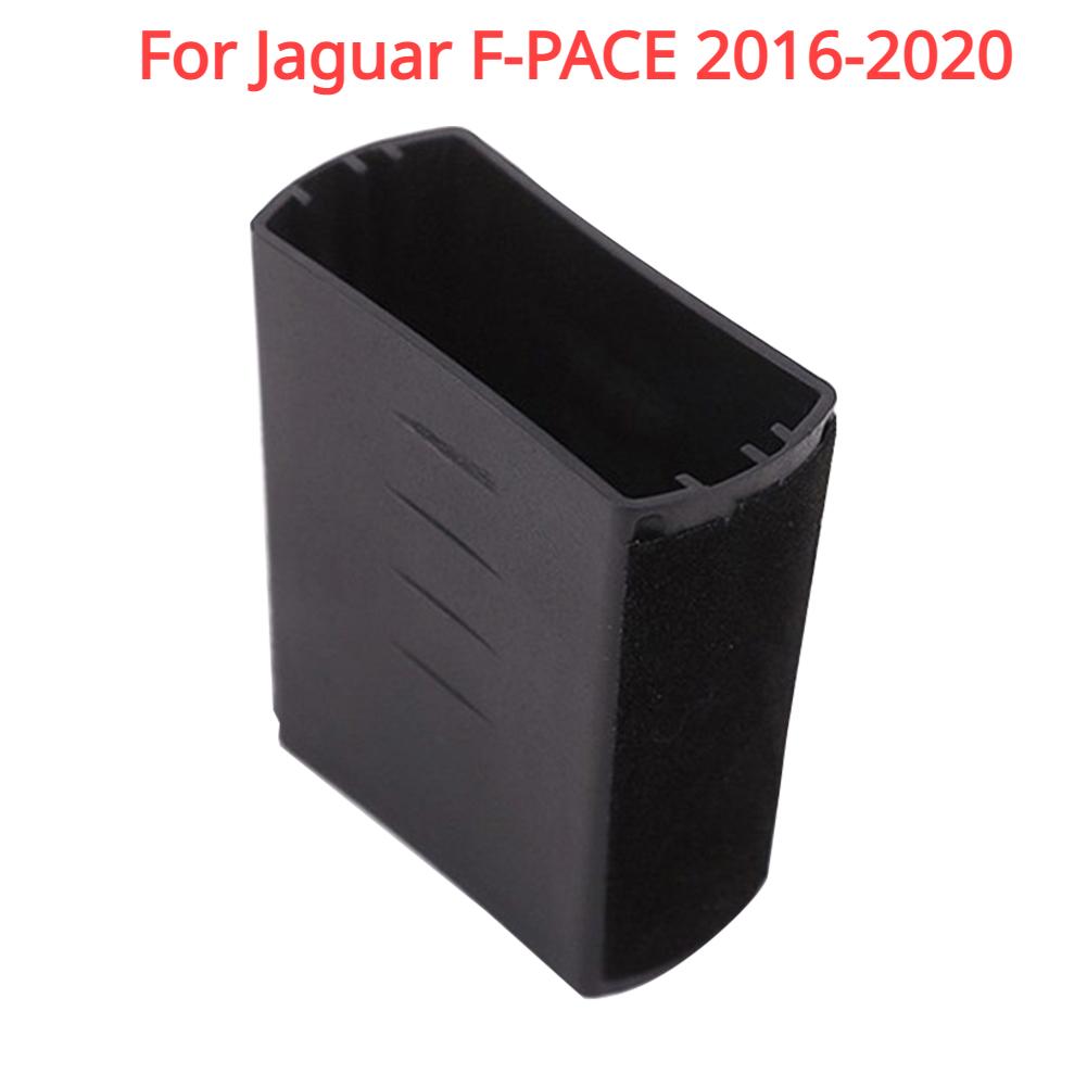 Car Styling Interior Storage Box Cup Holder Tray ABS Sundries Bracket Car Organizer Box for Jaguar XEL / XFL / F-PACE 2016-2019