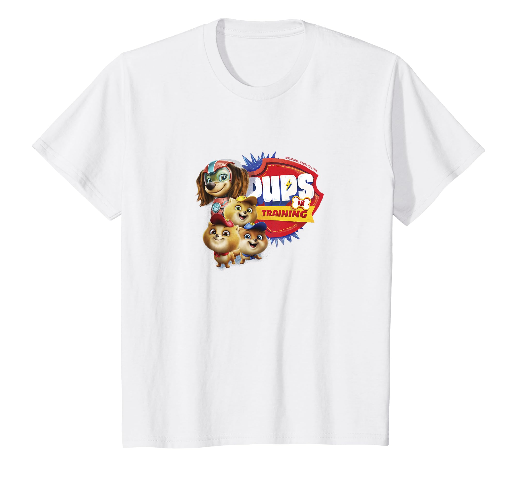 

Kids PAW Patrol: The Mighty Movie Pups In Training Poster T-Shirt