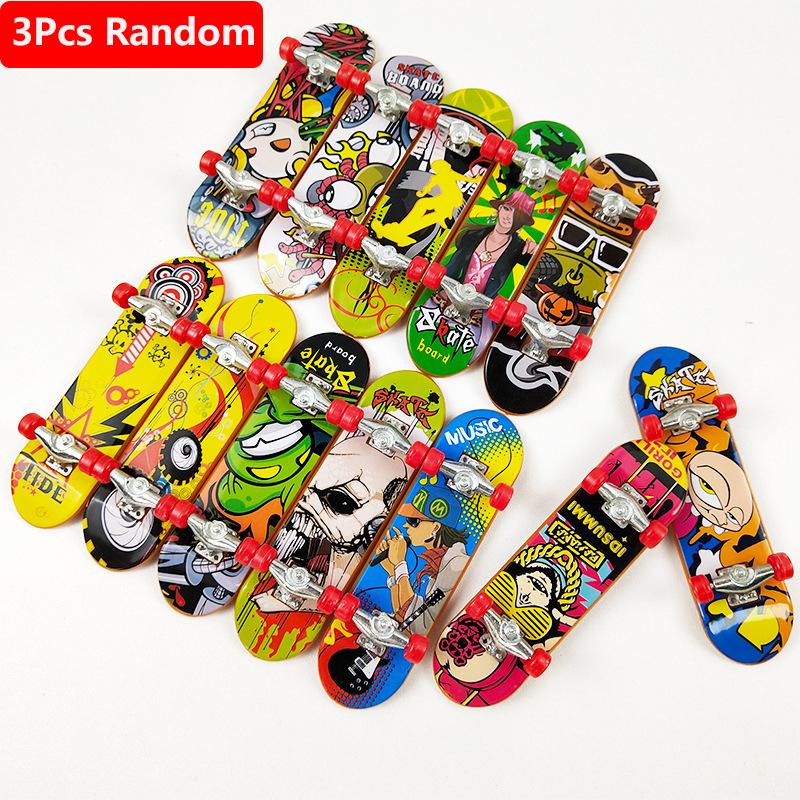 1-5PCS Mini Finger Skateboards Educational Finger Boards Toys Kids Birthday Party Favors Classroom Prizes Gifts Goodies Filler