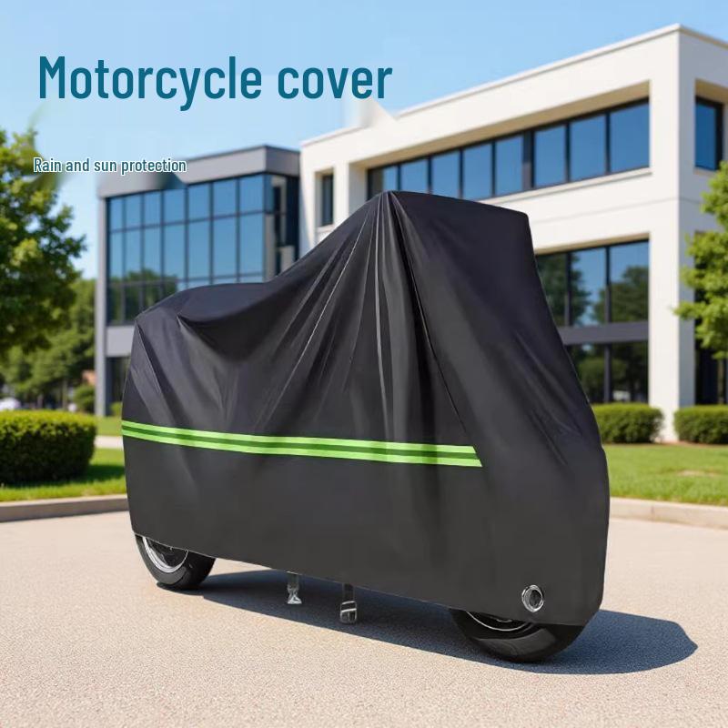 All-Season Universal Motorcycle Cover – Sun, Rain, and Dust Protection Custom чёрный