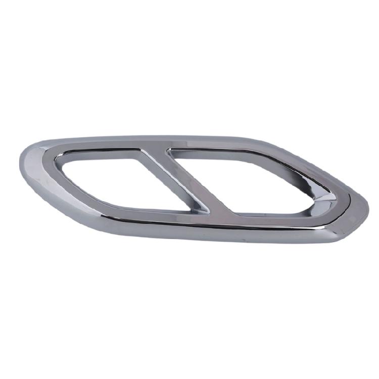 Exhaust Trim Set for Rear Four Outlet Area, Double Opening ABS Frames for GLC Class X254 More Detailed Exterior Appearance