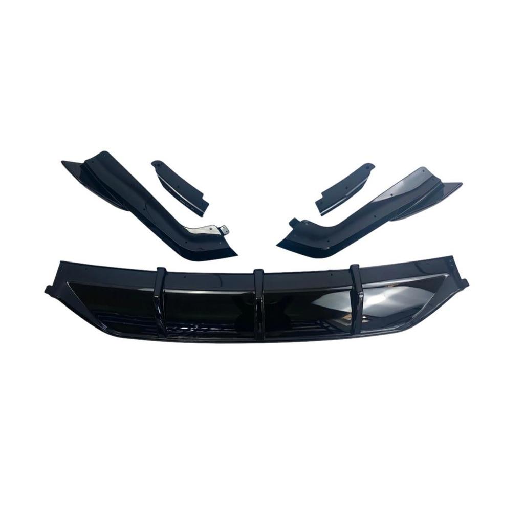 13-18 BMW X5 F15 Sport Style Rear Bumper Lip with Exhaust Tips & Spoiler