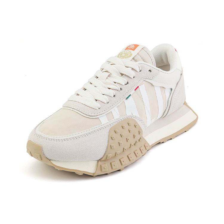 Kappa Retro Running Shoes Lightweight Low-Top Unisex sneakers Gray White K0DX5MM08F-133