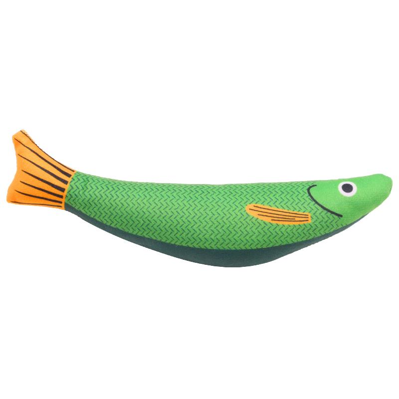 Simulated Cat Toy 3D Simulation Fish Saury Goldfish Kitten Toys Pillowfish Interactive Cat Chew Bite Plush Toy Supply For Pets