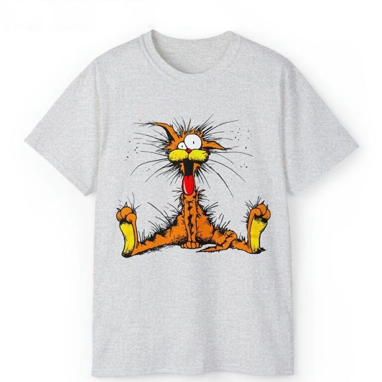 

Retro Bill The Cat Shirt Bloom County Unisex Tee S-5XL Unisex T-Shirt XXXL