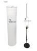 Nordic Japanese Warm Modern Floor Lamp for Bedroom, Study, or Living Room