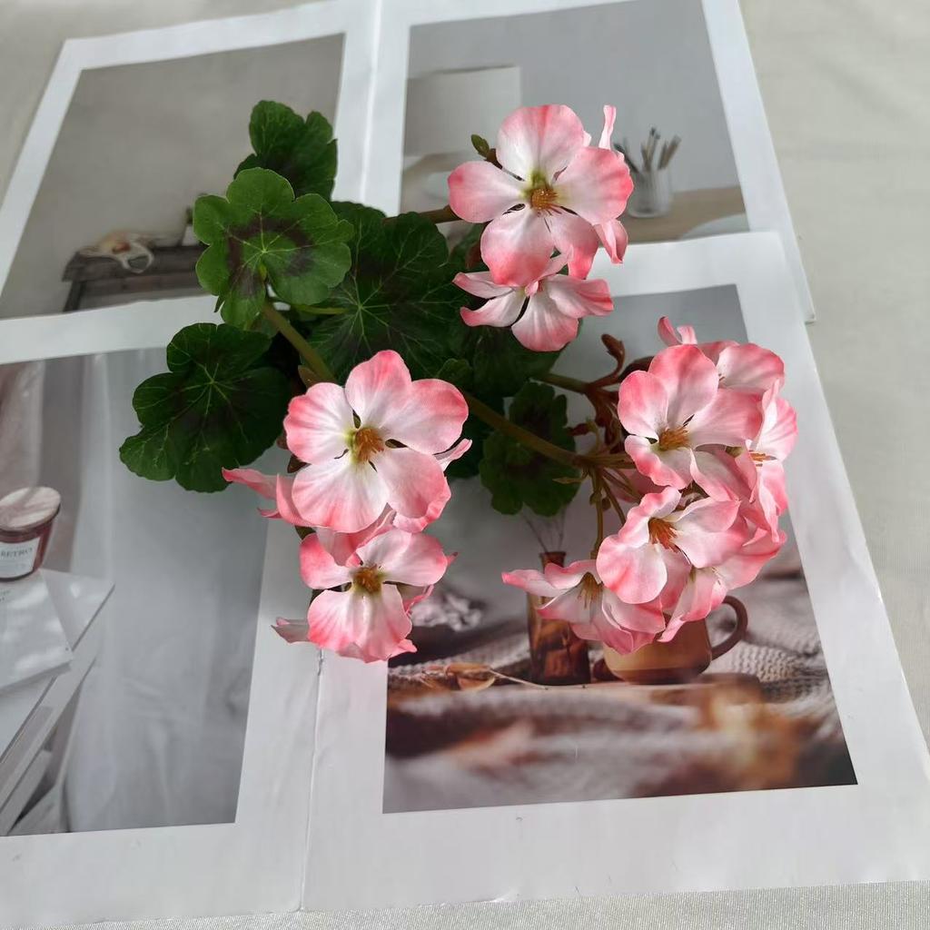 Bouquet Artificial Peony flower Flore White Silk Fake Orchid Flower DIY Wedding Back Road Home Desk Vase Accessories Faux Flores