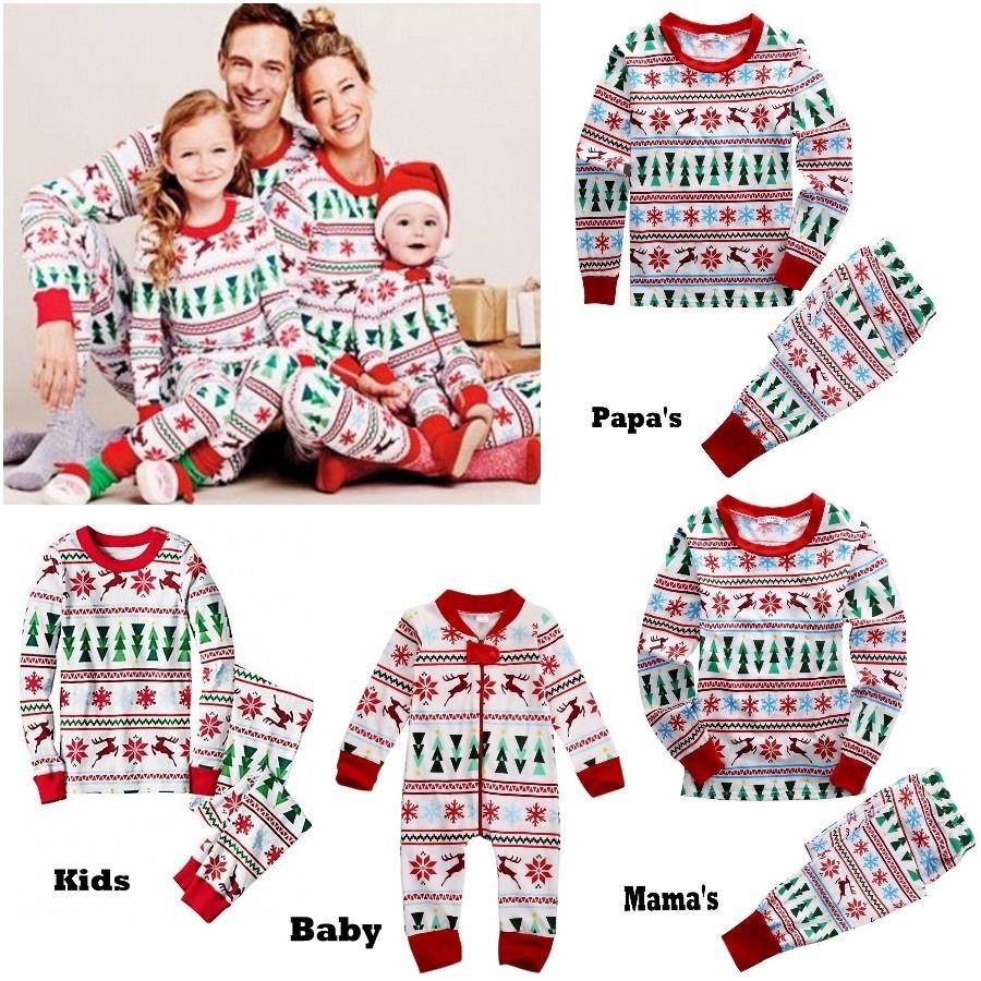 matching family christmas pajamas newborn