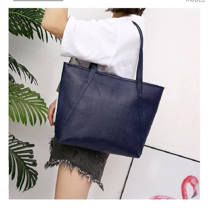 Stylish Corduroy Tote Bag For Women 2024 New Trendy Large Capacity Shoulder Bag