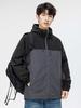 Trendy American Windbreaker Jacket - Unisex Hooded, Lightweight, Autumn/Winter, Waterproof & Breathable