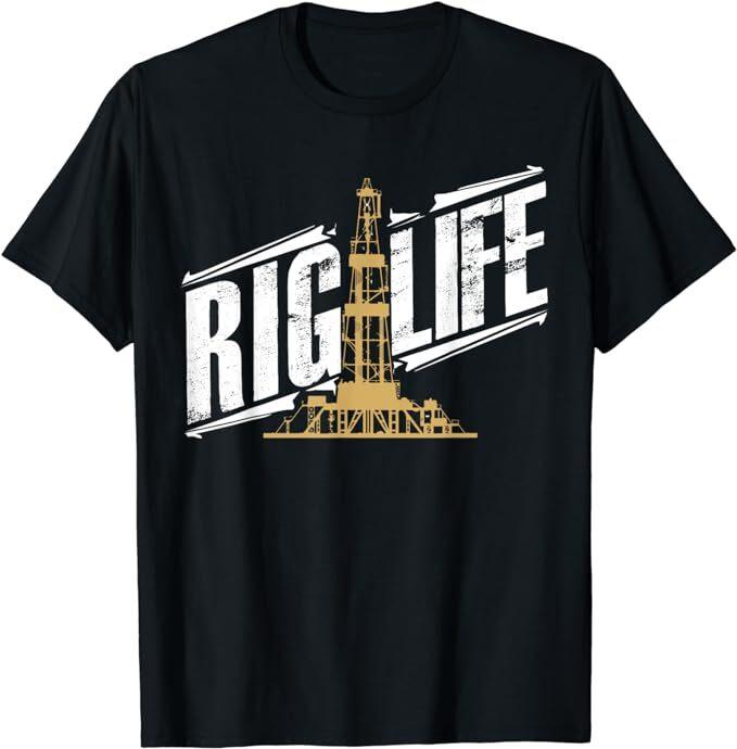 

NEW LIMITED Rig Life Roughneck Oilfield for Rig Hands T-Shirt Size S-5XL Unisex T-Shirt XXXL