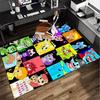 Happy Tree Friends Anniversary Office Rug Chair Mat, Game Carpet, Suitable for Front Door, Bedroom, Living Room, Desk, Holiday Gift