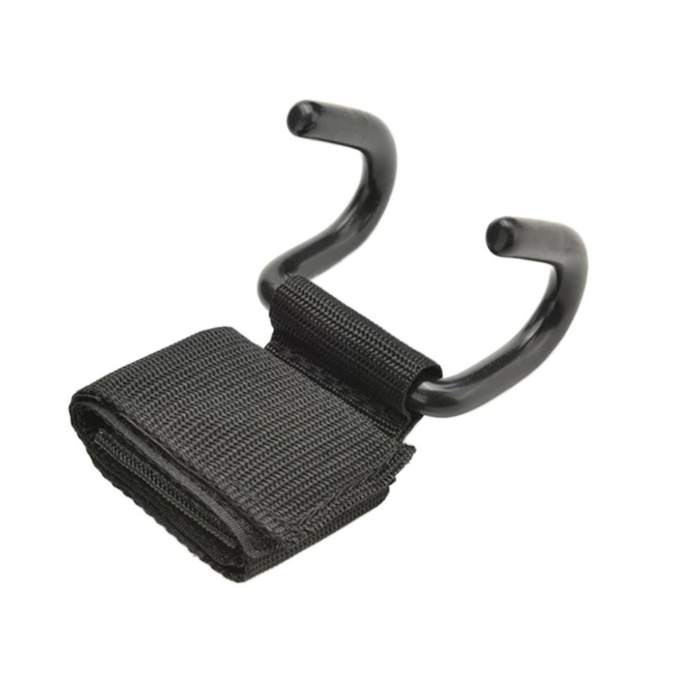 Strong Steel Hook Grips Strap Adjustable Weightlifting Grip Hook Strength Training