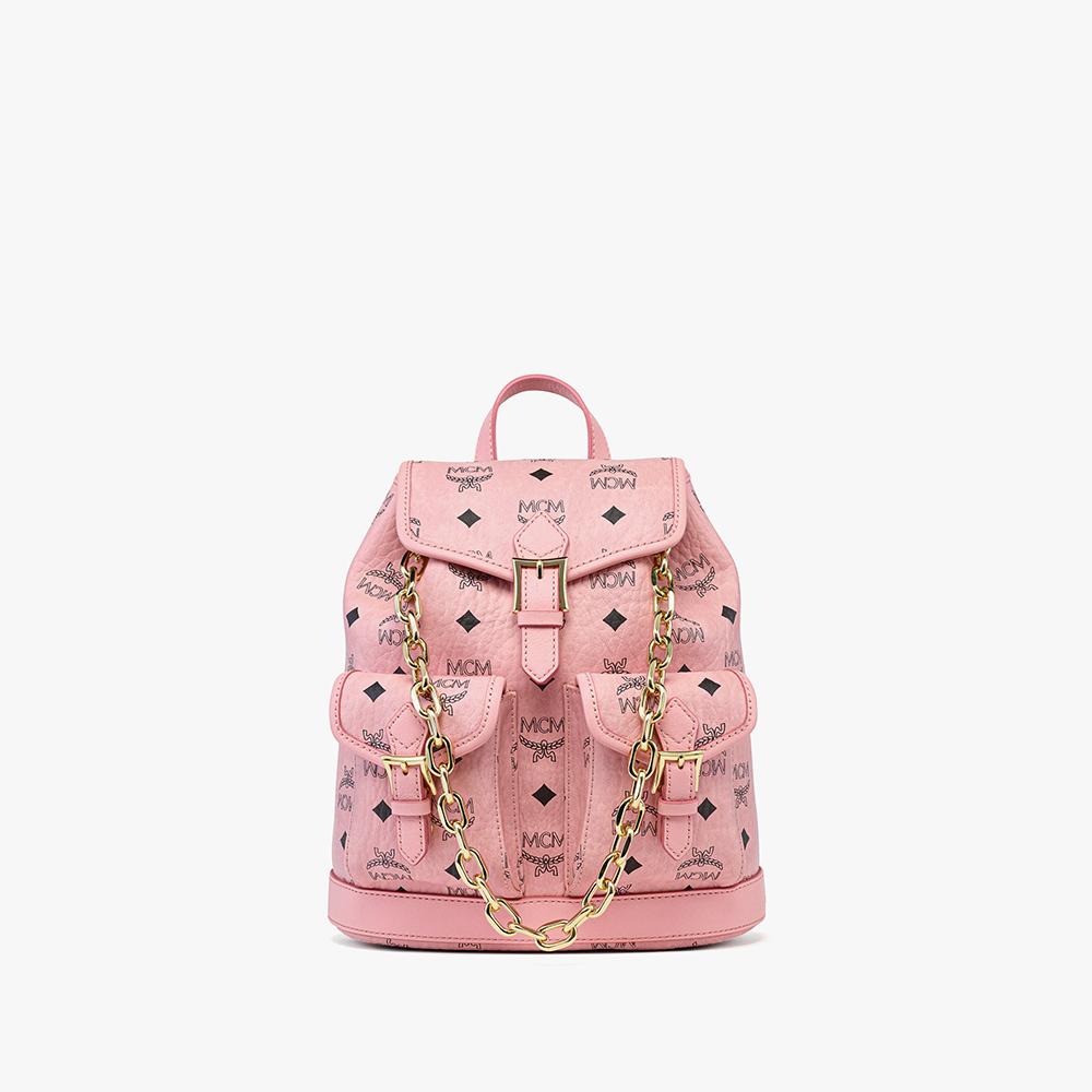 Mcm Aren Visetos Drawstring Backpack Mwkfata02Pz