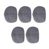 5PCS Steam Mop Cloth Ultrafine Fiber Mop Pads Replacement Accessory Fit for Leifheit CleanTenso