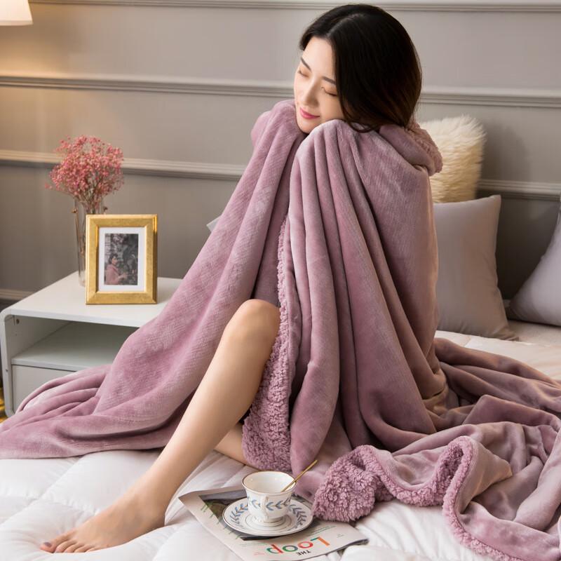 

LISM Double-Layer Lamb Velvet Warm Blanket