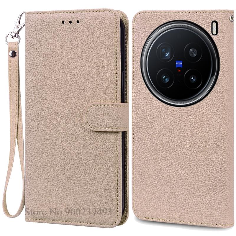 For Vivo X200 Pro Case Vivo X200 Pro Mini Wallet Flip Leather Cover For Vivo X200 Pro Case X 200 Pro Mini Phone Cover Fundas