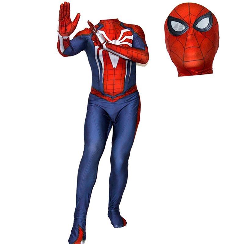 Costum Cosplay Ps4 Insomniac Spider-man Imprimat 3D Adult Copii Costum Spidey Zentai Cu Manoperă Exquisită Și Material Licra Respirabil