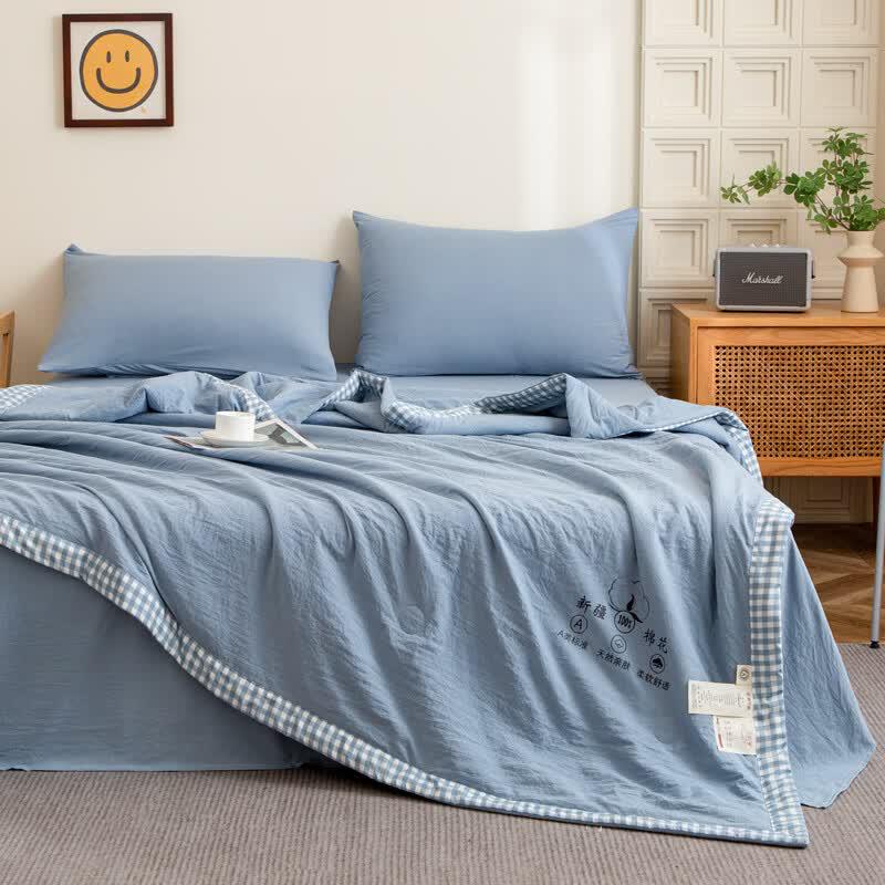 Woodpecker Cloud Cotton Summer Quilt