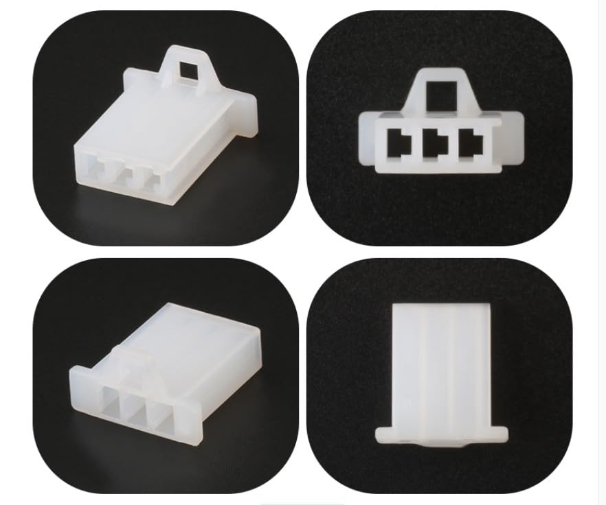 J-base Wire , Connectors, Couplers, Terminals, 10 Set, Wiring Processing, DIY Connector Set (3 Poles)