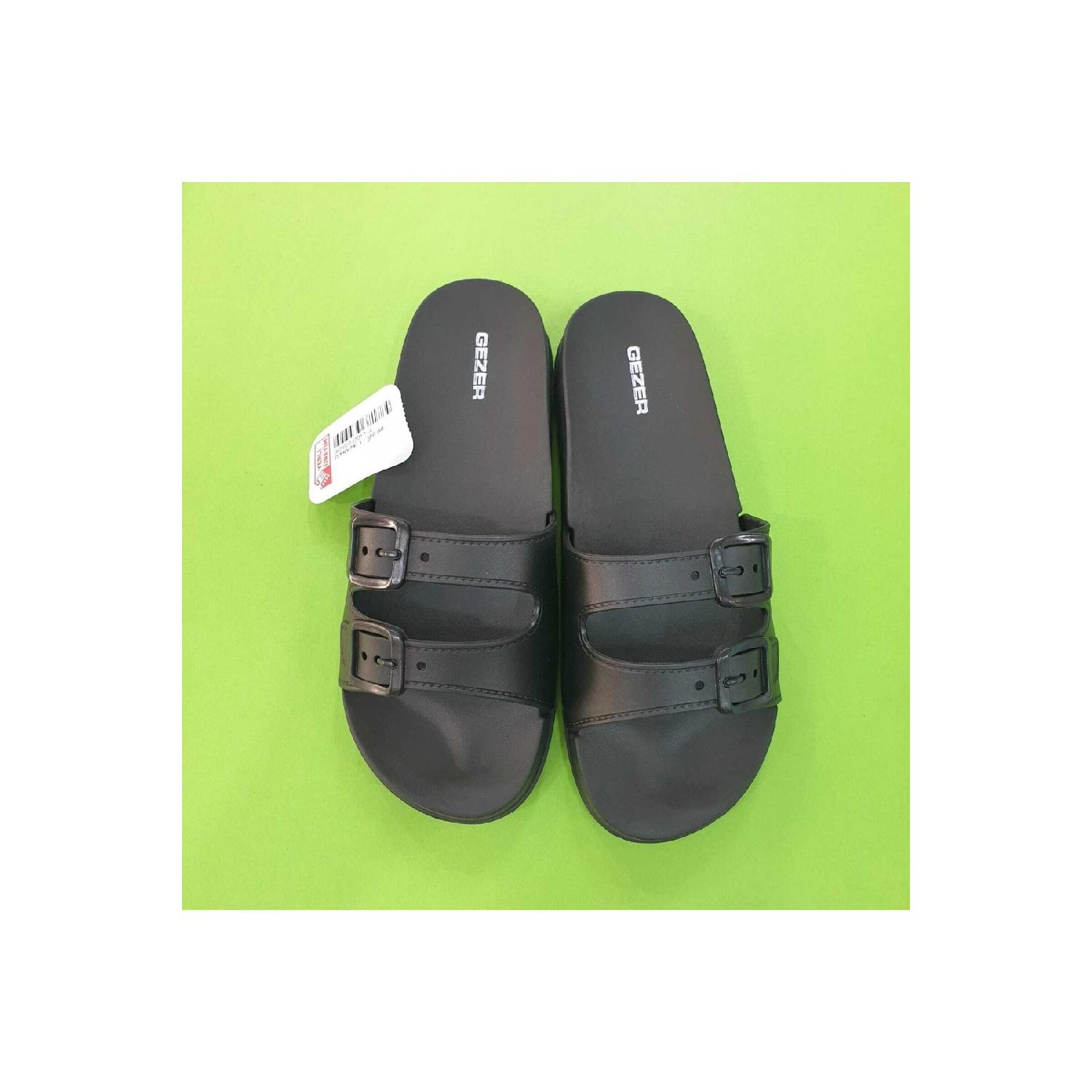 

Черная анатомическая основа, мягкий пластик, сверхлегкие женские тапочки для бассейна, моря, пляжа, для дома и улицы, Ева 36 чёрный