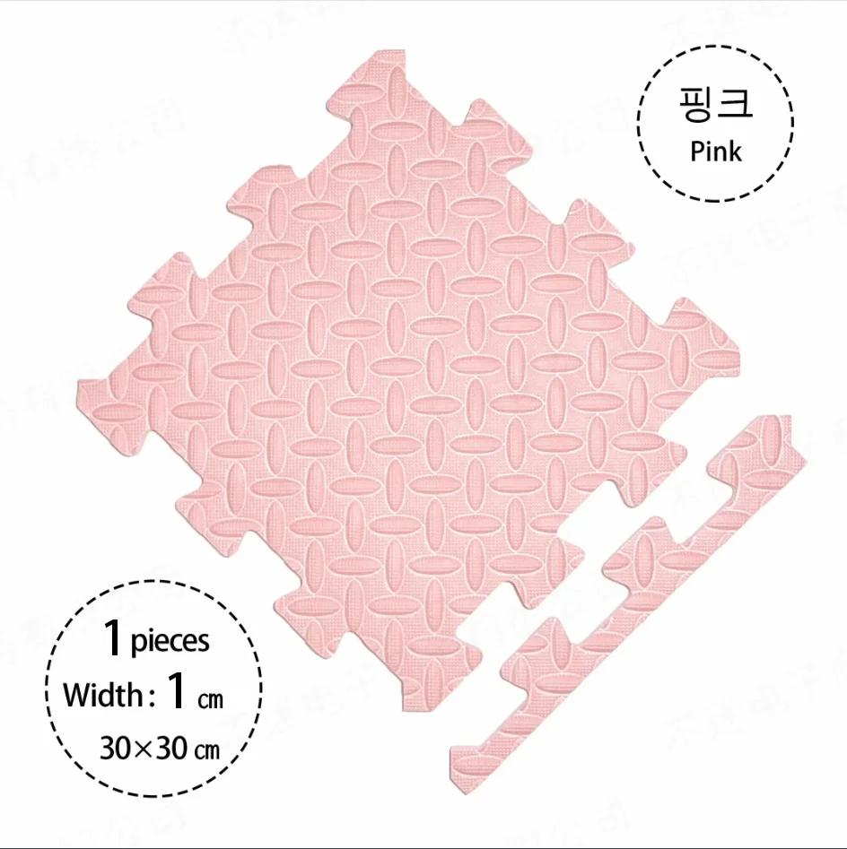 

Детский игровой коврик, однотонный детский игровой коврик для детской комнаты, ковер, игровая площадка, коврик для спортзала, пазл, коврик для защиты окружающей среды