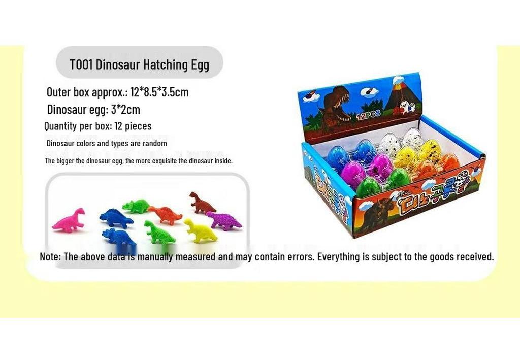 Dinosaur Egg Hatching Toy: Creative Novelty Gift for Kids
