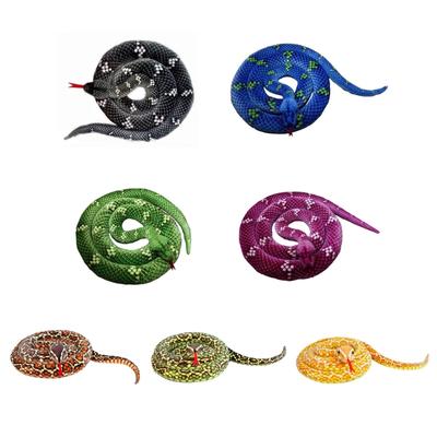 Oversized Snake Prank Toy Stuffed Animals Toy for Adult Halloween Stuffed Snake Figure Toy Prank for Kids
