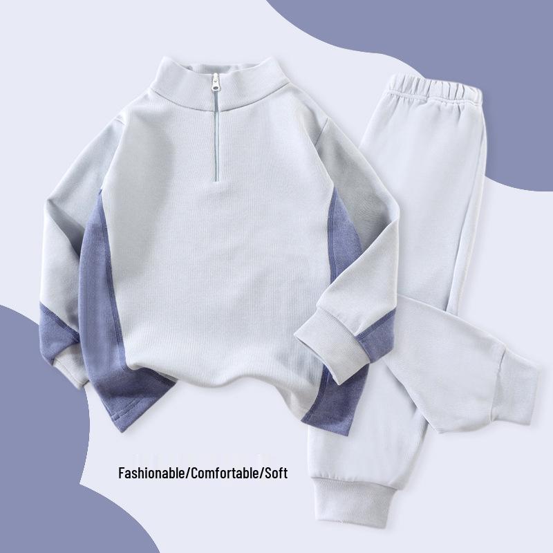 2025 Herbst Modisches Kinder-Freizeit-Sweatshirt-Set für Jungen und Mädchen