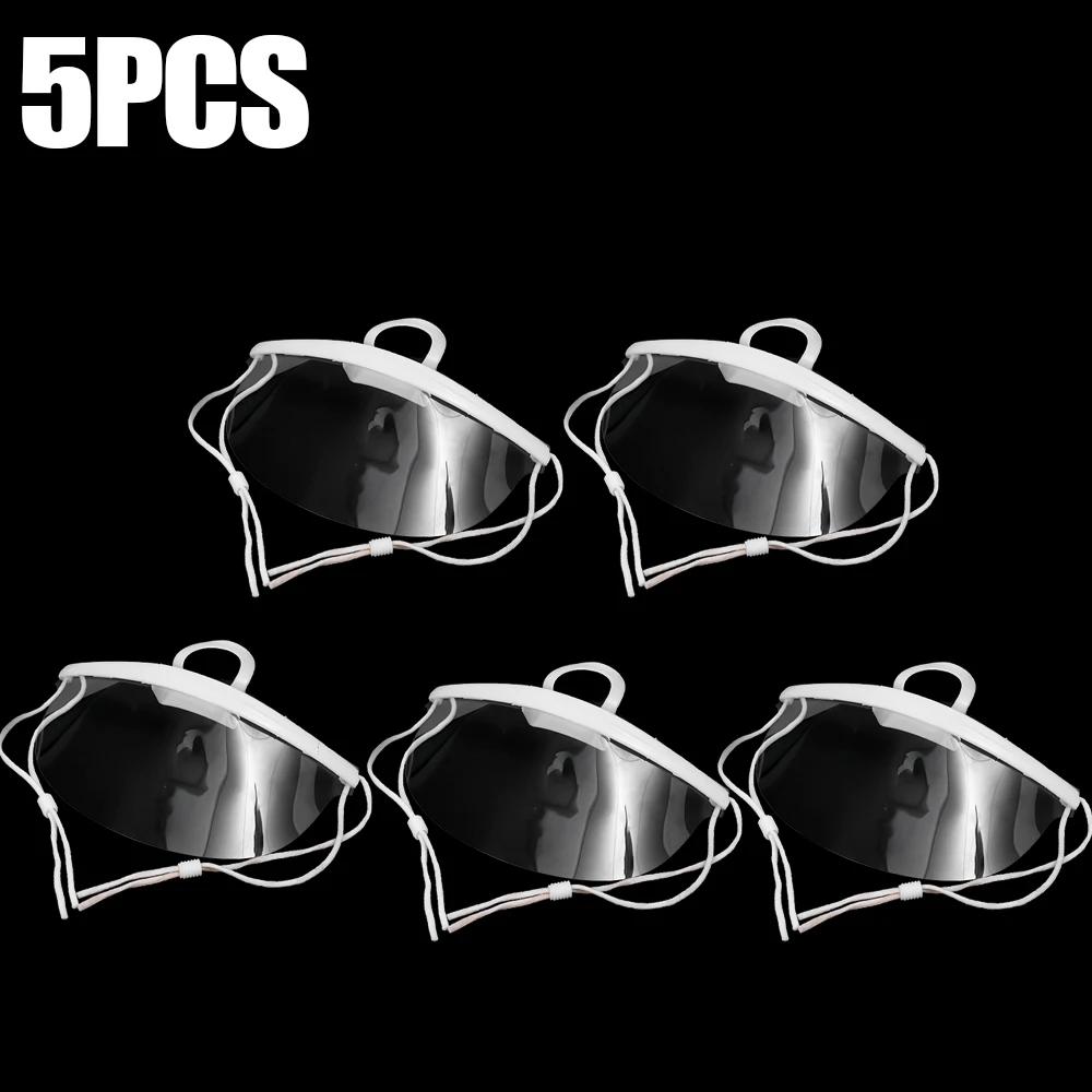 Transparent Smile Mask Catering Waiter Chef Anti-Fog Hygiene Masks Special Food Plastic Kitchen Restaurant Sanitary Tool