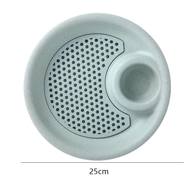 Nordischer Teller aus Weizenstroh: Vielseitig einsetzbar für Obst, Gemüse, Knödel und Salate. Perfekt für den Heim- und Hotelgebrauch. Langlebig und umweltfreundlich.