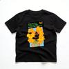 Fafa Dog Pure Cotton TShirt for Adults and Children Hidden In Flowers Versatile Couple and ParentChild MultiColor Top
