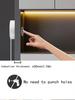 USB 5V Wood Panel COB Touch Light Strip - Flexible, Single Color, Dimmable, DIY Atmosphere Lighting