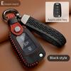 Echtes Leder Flip-Schlüsselanhänger-Etui für Hyundai Elantra Sonata Tucson Santa ix35 ix25 Kia K5 K3 Sportage Sorento Carnival Soul Abdeckung