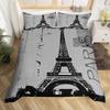 Erosebridal Ice Hockey Bedding Set Twin Hockey Player Duvet Cover for Kids Boys Girls Teens Juvenile Sports Game Comforter Cover Set Soft Mi