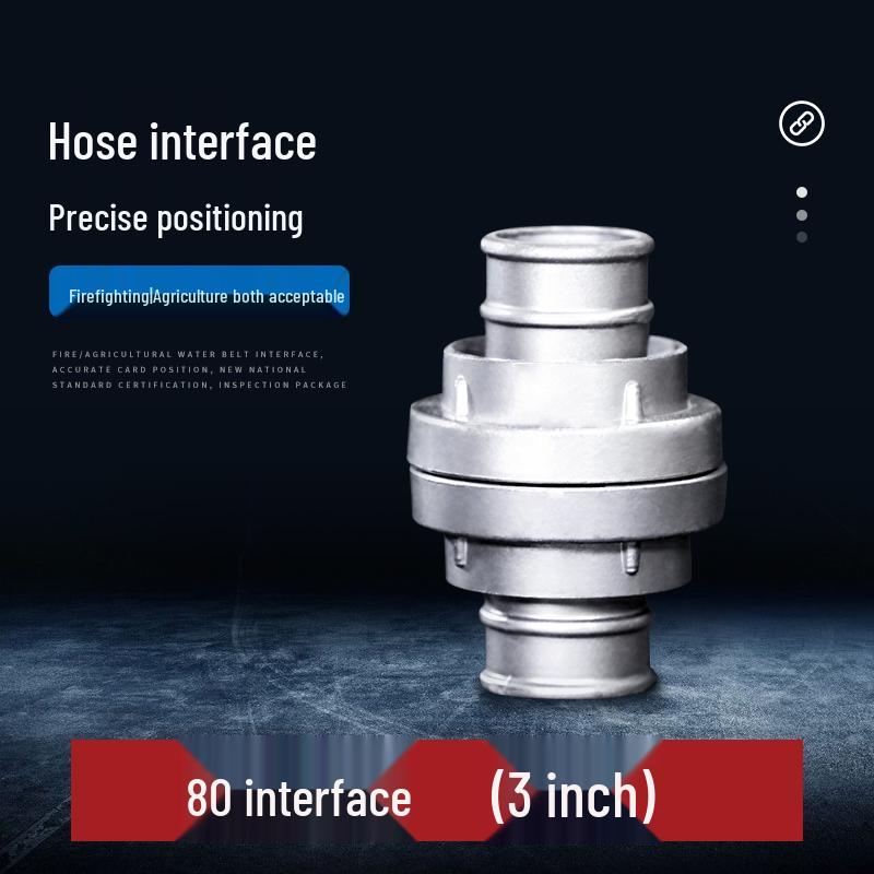 Sada hasičské spojky a hydrantového klíče