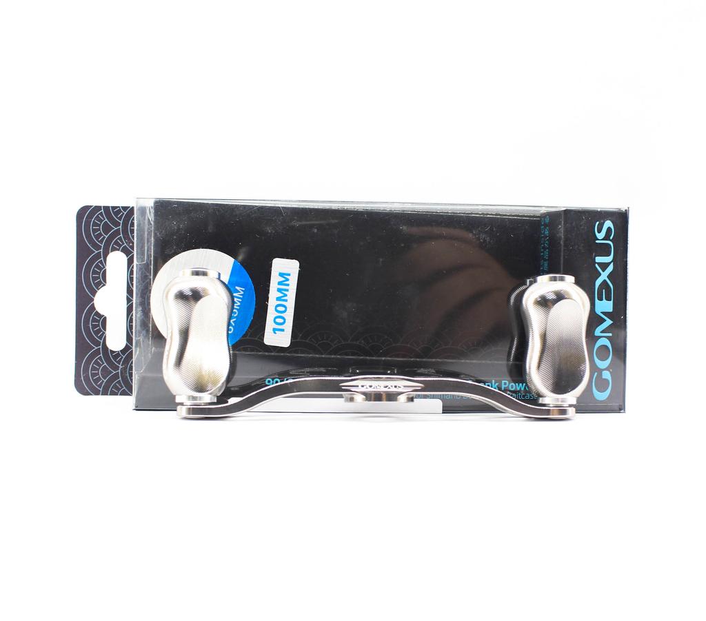 Poignée Gomexus BD100T22SRSR – Aluminium Argent 100mm – Pour Moulinet Shimano Daiwa – Neuf