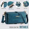 For Samsung Galaxy A54 5G Case CASEME C39 RFID Blocking Zipper Wallet Stand Leather Cover with Strap
