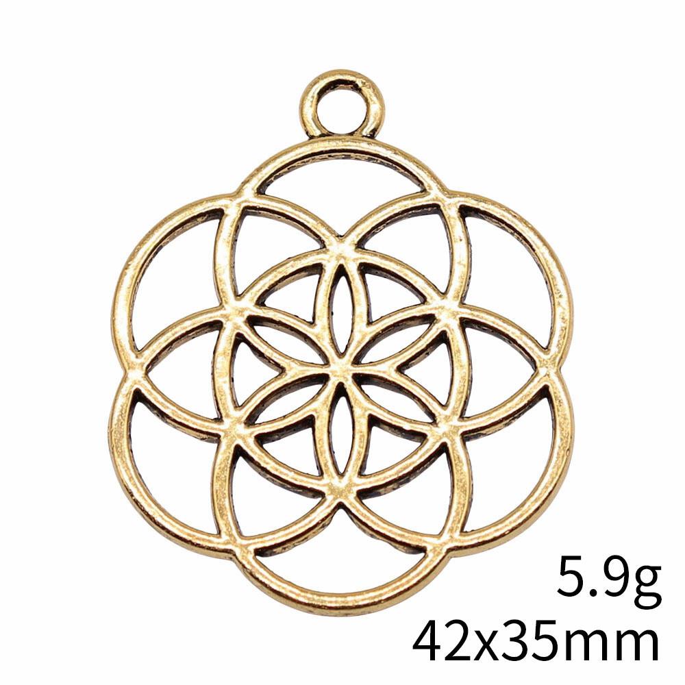 Back To School Charm Bracelets Flower Of Life Charms Pendant Audience Pendant For Mobile