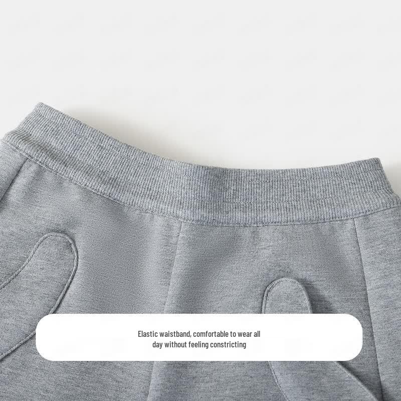 MQDMINI Kids' 5A Antibacterial Ear Pocket Sweatpants