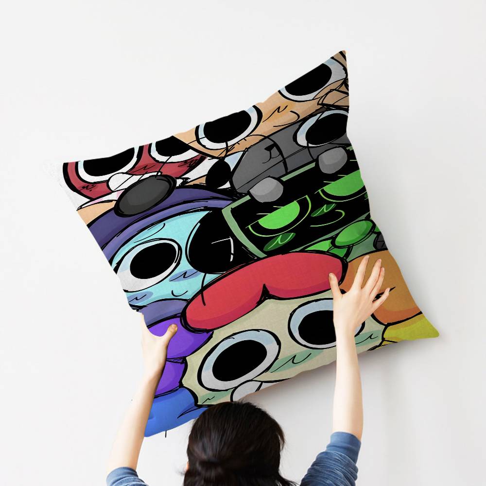 D-Dandys WorldS Cartoon Pillow Gifts Home Office Furnishings Bedroom Sofa Car Cushion Cover case 45x45cm