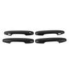 Exterior Door Handle Cover Trim Carbon Fiber Style Decor Molding Set Replacement for Subaru Legacy