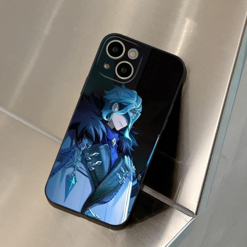 

Чехол для телефона Genshin Impact Доктор ДЛЯ IPhone 14 13 11 12 Pro 8 7 Plus X 13 Pro MAX XR XS MINI SE 2020 Черные Чехлы iphone XR